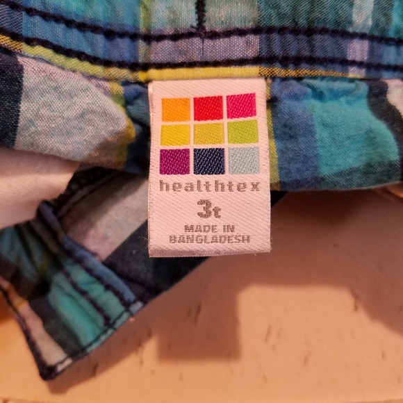 HealthTex Toddler’s Adjustable Waist Cargo Shorts, - Picture 3 of 8